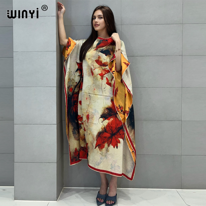 Boho Summer Beach Maxi Dress - WINYI Beach Dress High Quality Boho