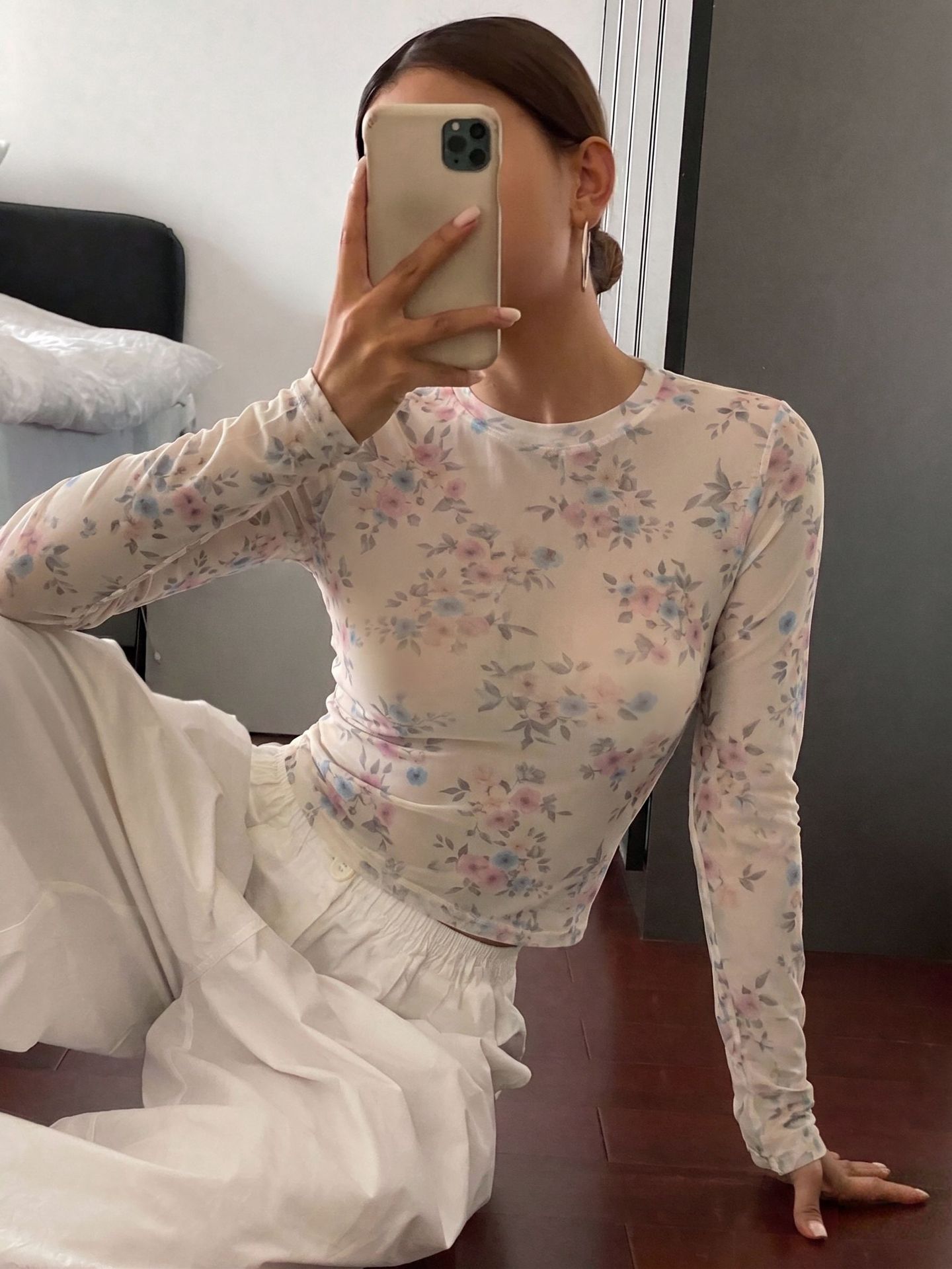 Women 2026 New Autumn Floral P - Blouses ulasan dan harga
