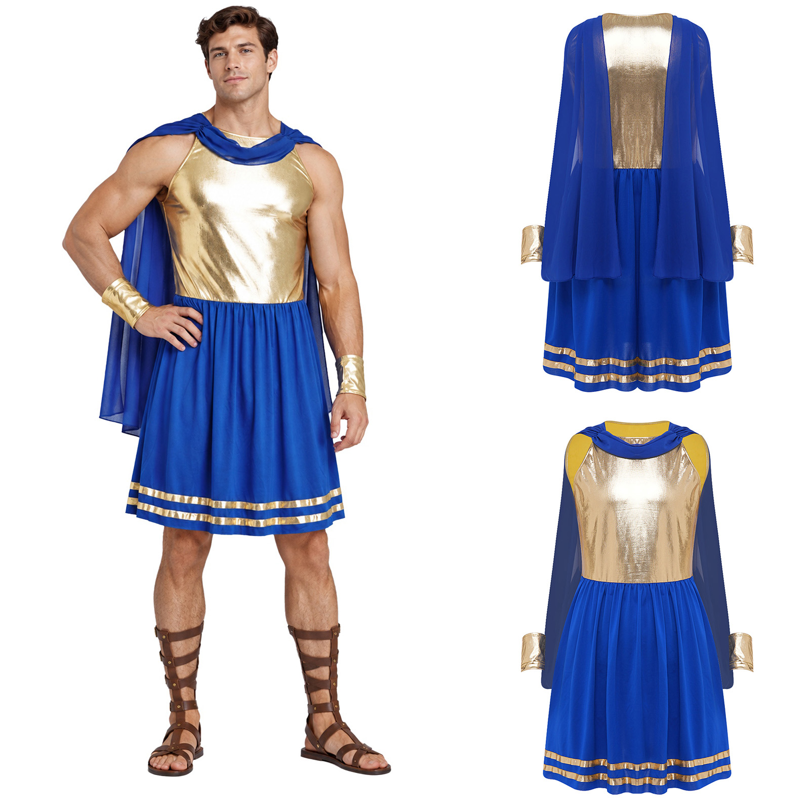 Mens Ancient Greek Costumes Ha - Dresses ulasan dan harga