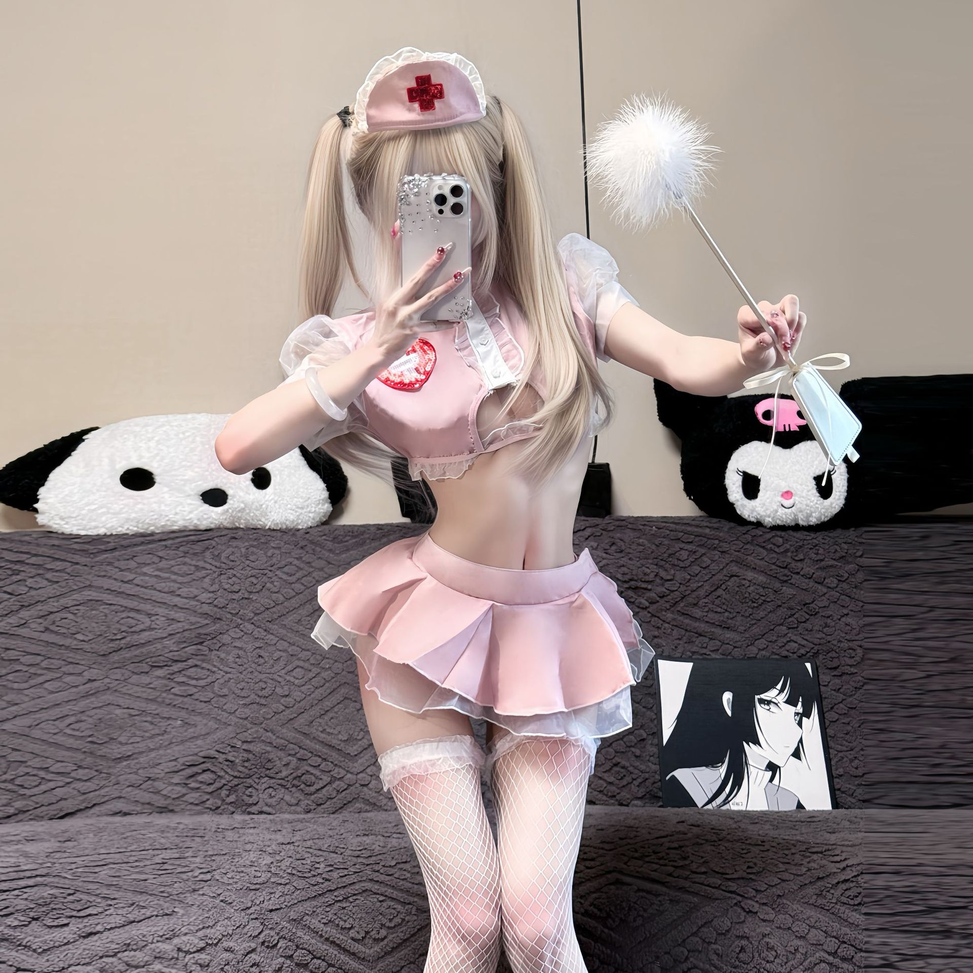 Sexy lingerie; cute nurse role - Lingerie ulasan dan harga
