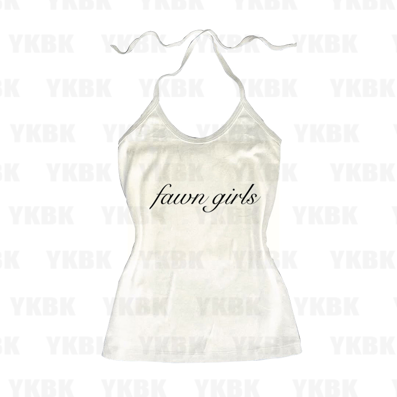 Y2K Letter Casual Clothes Emo  - Y2K Graphic Baby Tee Crop ulasan dan harga
