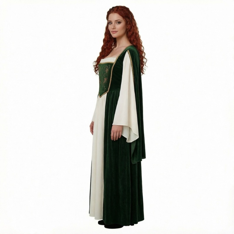 New Medieval Cosplay Costume R - Dresses ulasan dan harga