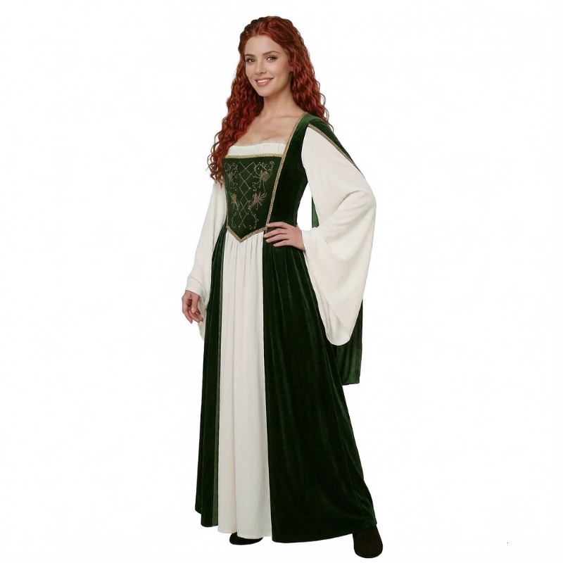 New Medieval Cosplay Costume R - Dresses ulasan dan harga