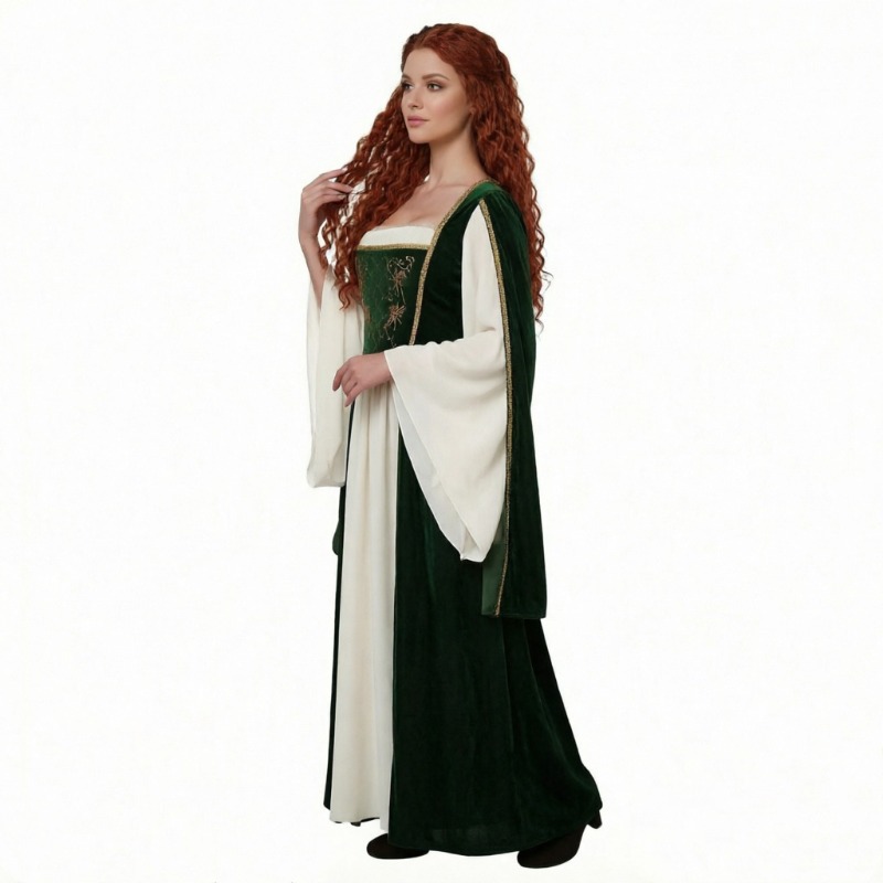 New Medieval Cosplay Costume R - Dresses ulasan dan harga