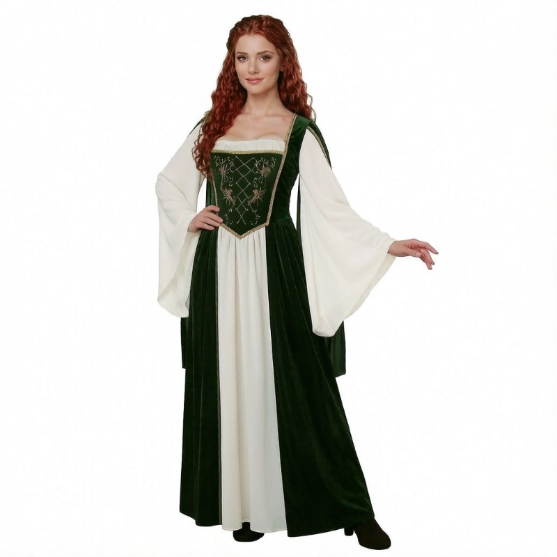 New Medieval Cosplay Costume R - Dresses ulasan dan harga