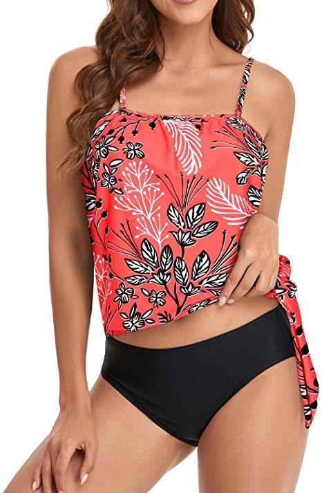 Women's High Waist Bikini Crop - Swimwear ulasan dan harga