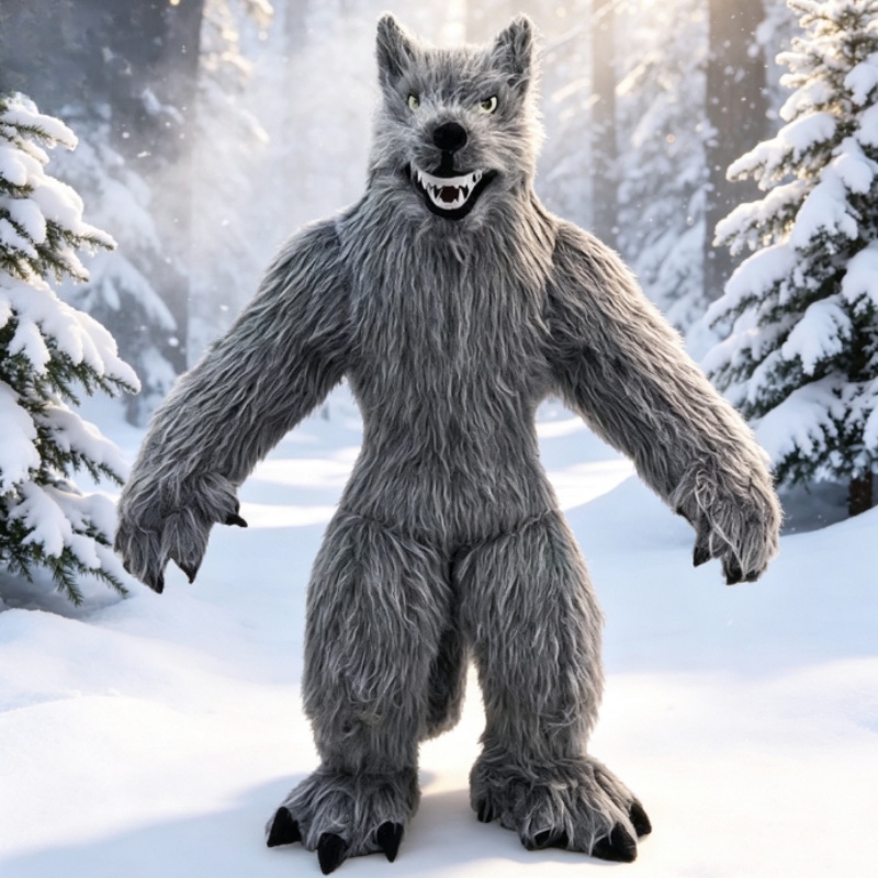 Giant Inflatable Grey Wolf Mas - Dresses ulasan dan harga