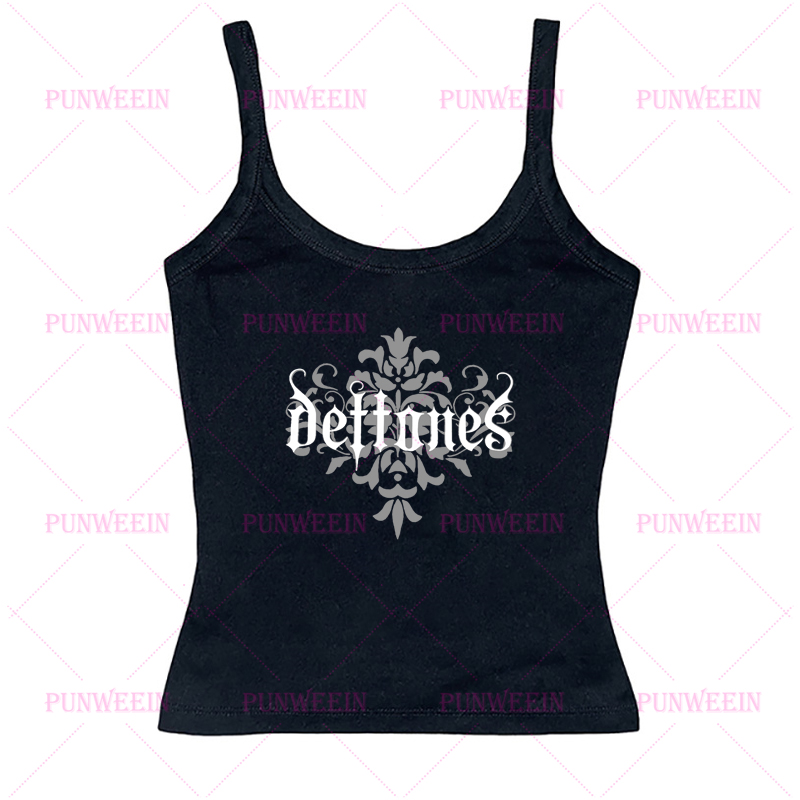 Aesthetic Streetwear Gothic Ha - Y2K Graphic Baby Tee Crop ulasan dan harga