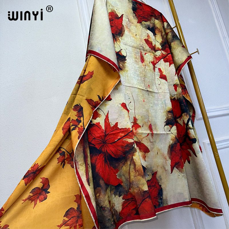 WINYI Beach Dress High Quality - Boho Summer Beach Maxi Dress ulasan dan harga